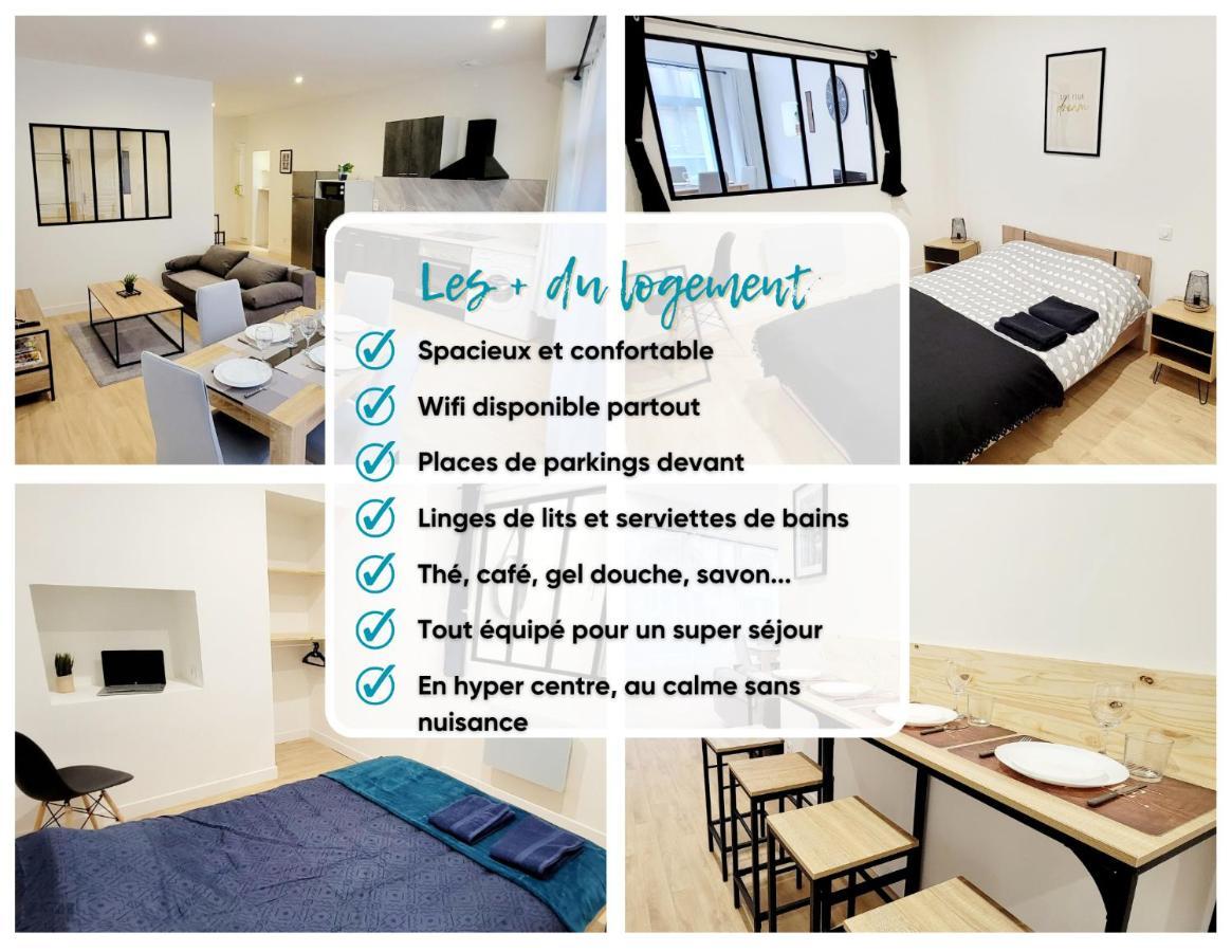 Le Wlerick 2 - Hyper Centre - Au Calme - Wifi Apartment Mont-de-Marsan Exterior photo